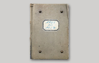 Stoffmusterbuch Knecht 1929 – 1932